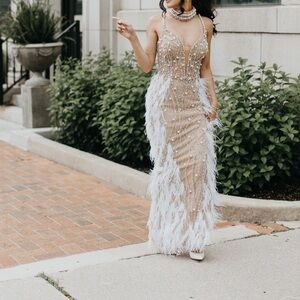 Custom wedding dress